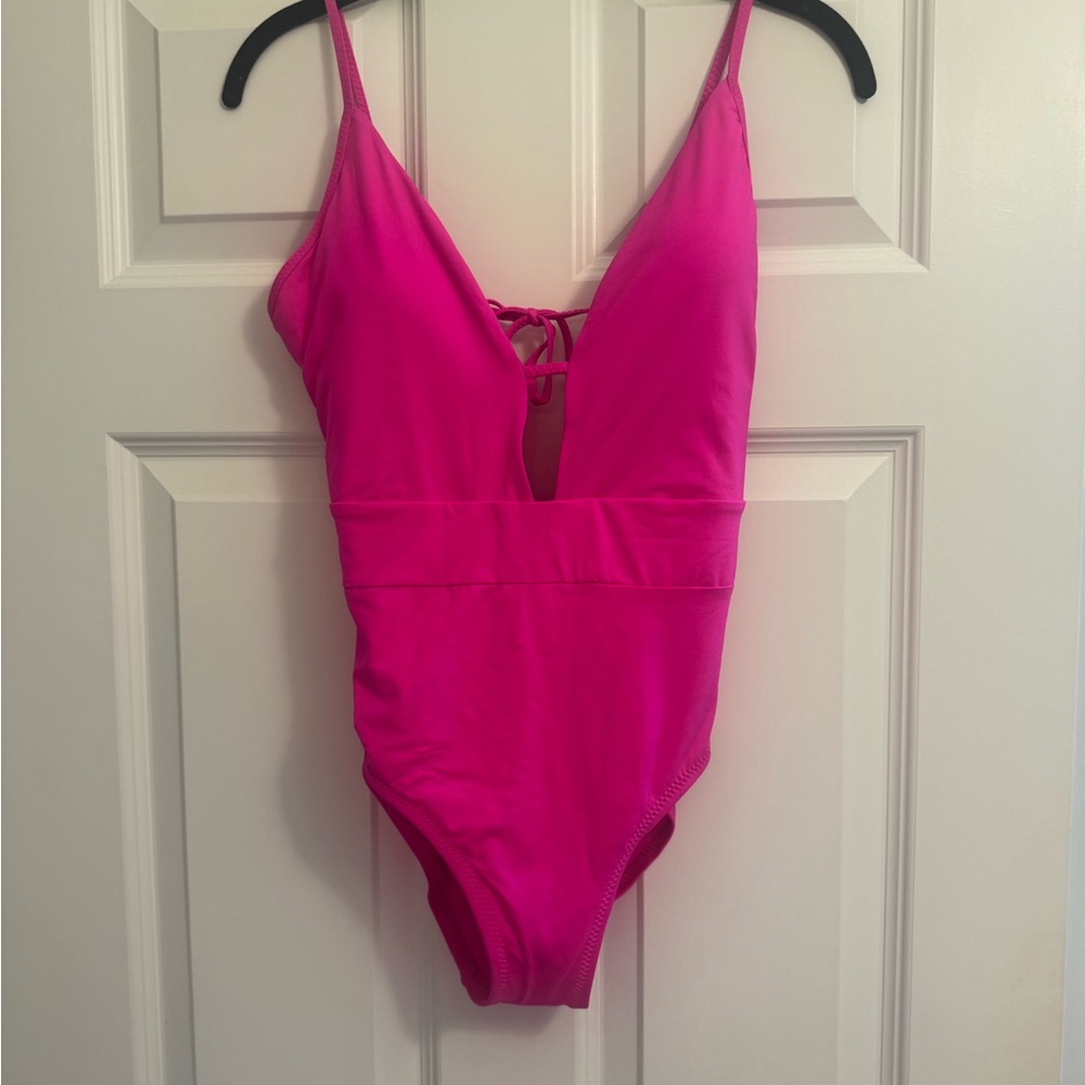 Becca NWT Pink One-Piece Swimsuit